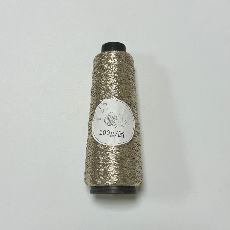 Filo Fine Multicolore Diam.0,8 Mm Fai da Te Colore Metallico Filato Ritorto all'Anima Uncinetto Seta Tessuto a Mano Cucito Accessori per Uncinetto