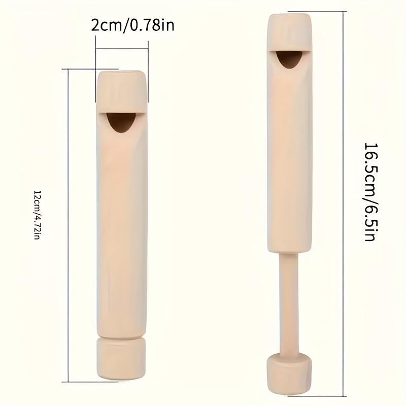 Tubo Canoro Uccelli Fischietto Naturale in Legno Portatile Giocattolo da Campeggio all'Aperto Bambini Adulti Portatile Generatore di Suono Strumento in Legno Regalo