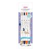 Zebra Clickart Picture Book Bremen Town Water-Based Markers, Series, Musicians, 4-Color Set, WYSS22-EH-4CC