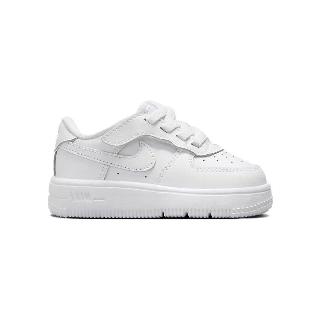 Nike Force 1 Low EasyOn TD Triple White Baby Sneakers FN0236-111