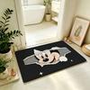Cute Cartoon M-Mickey M-Mouses Carpet Bathroom Anti-slip Mat Door Mat Home Decoration Mat Entrance Door Mat Scratch-resistant