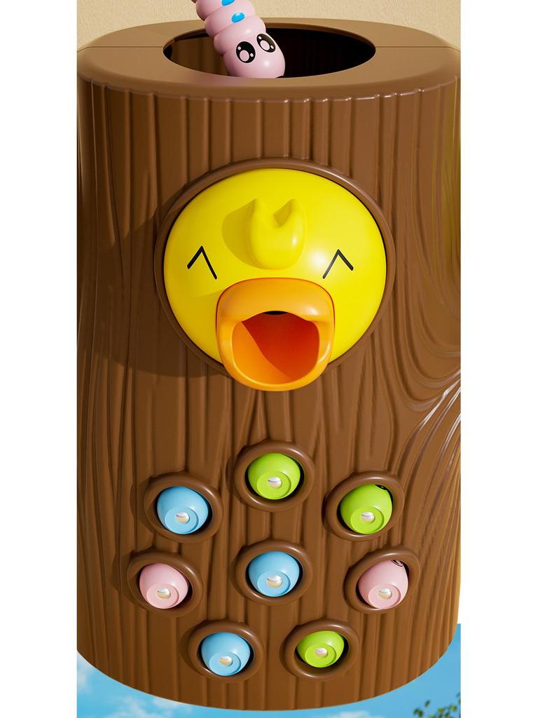 Early Education Worm-Catching Toy for Kids Ages 1-4