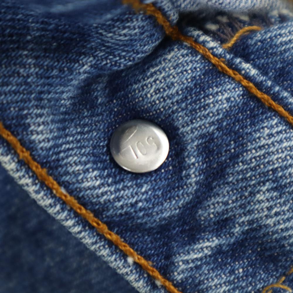 Levi's 90s 510 USA made old Tapered denim pants W29 blue jeans Men's Used