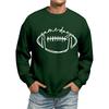 Men's Oversized Long Sleeve Crewneck Sweatshirt Casual Loose