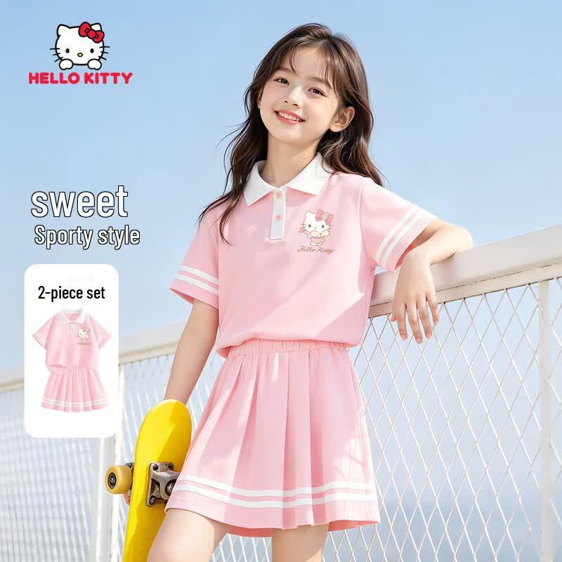 Hello Kitty Girls  Quick-Dry Sporty Summer Set 140