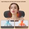 Electric Neck Hot Compress Massager Cervical Pillow Neck Stretch Heating Vibration Neck Shoulder Massage Pillow Back Traction
