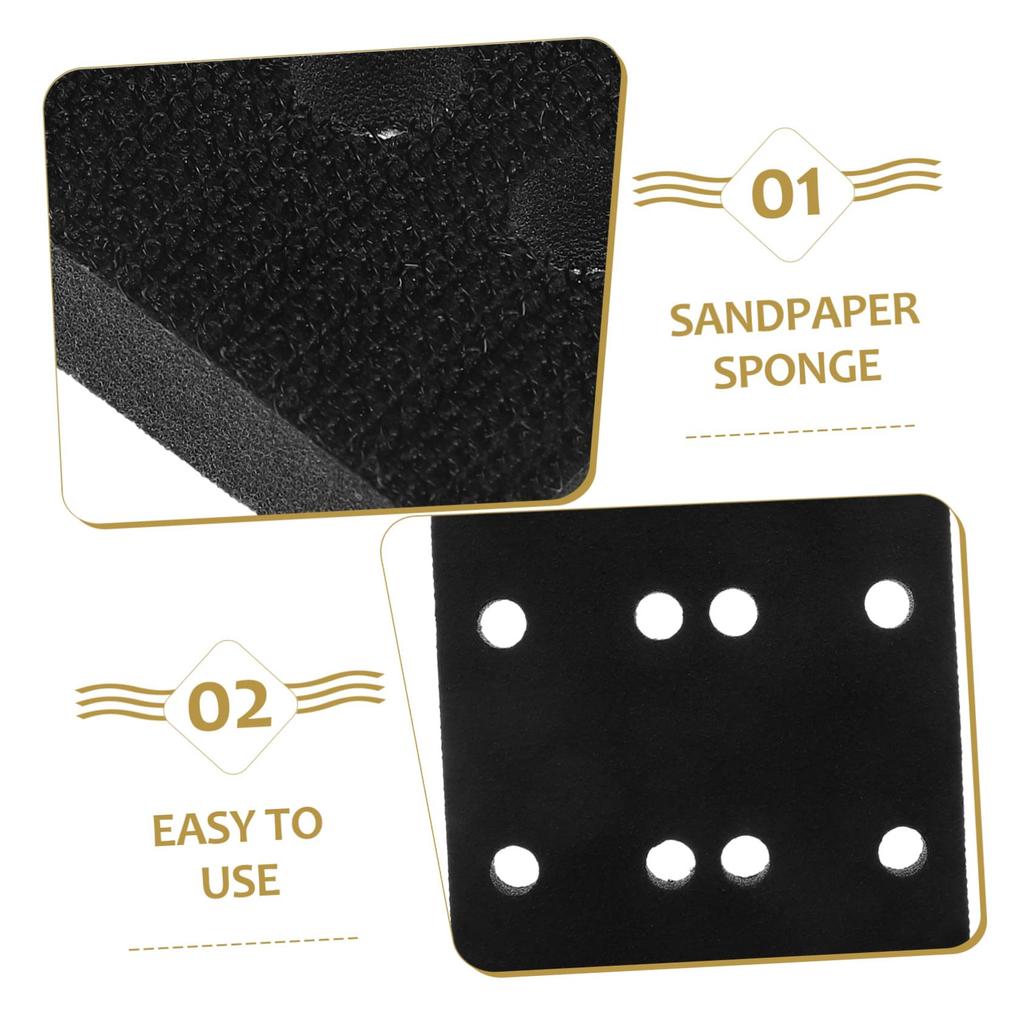 NUOLUX Soft Sponge Cushion Pad, Replacement Backing Pad for Air Sanders, Multi-Purpose Surface Protection