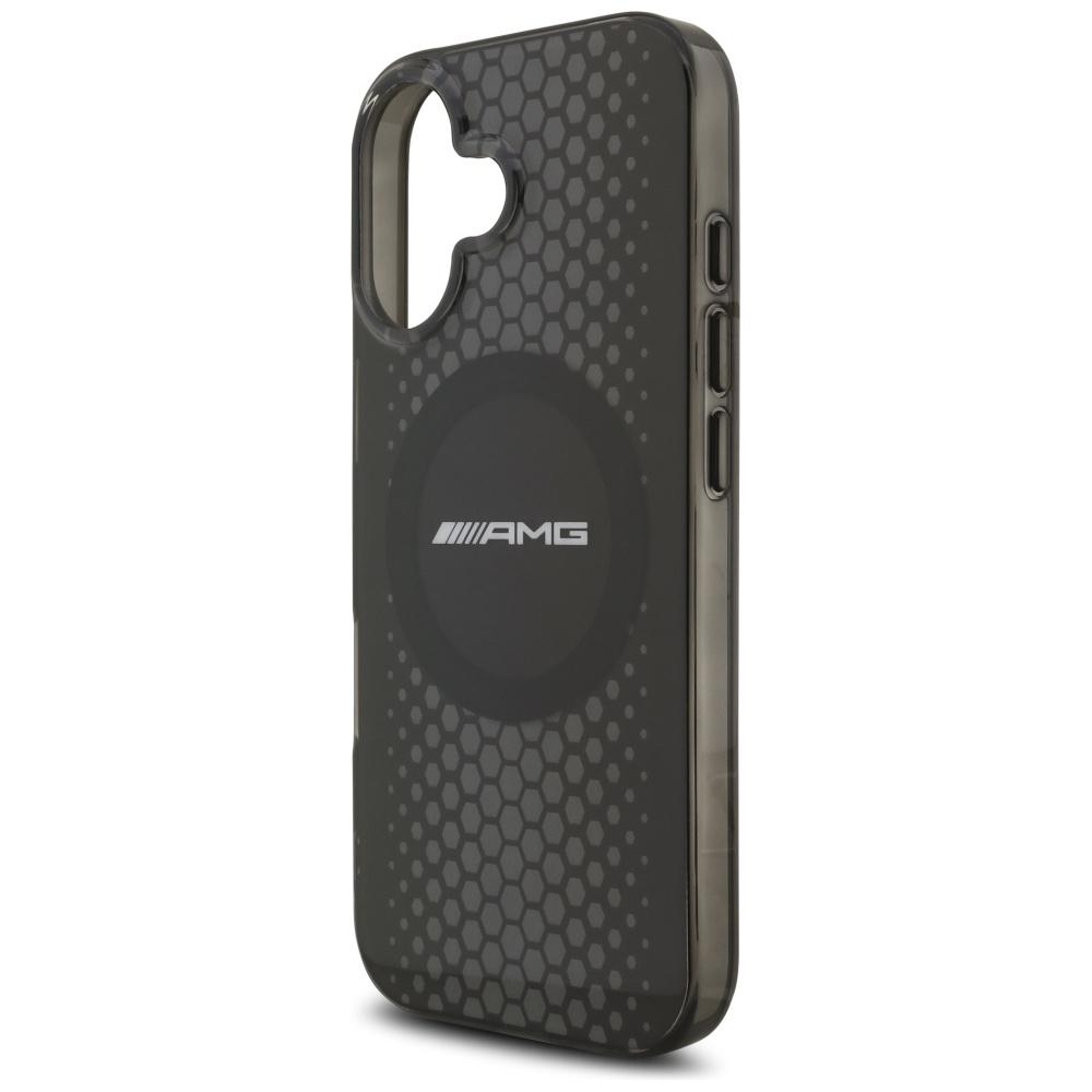 AMG Double Layer Transparent Graphics MagSafe Case for iPhone 17 Black