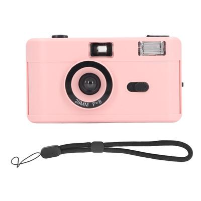 35MM Film Camera Reusable Lightweight Vintage Camera Built In Flash with 28MM F8 Lens 1120s