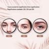Przyssawka Montowany na ścianie Przenośny Okrągły Lusterko Powiększające do Makijażu o Wysokiej Rozdzielczości