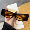 Retro Small Square Sunglasses UV400 Vintage Fashion Minimalist Brand for Women Men Outdoor Driving Sun Glasses