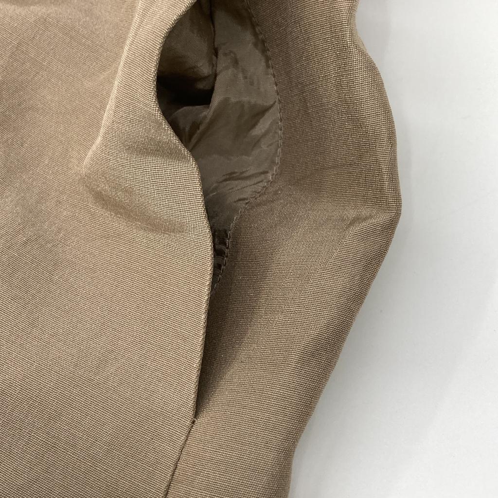 FOXEY 39343 Beige 19 Year Sleeveless One Piece dress 38 BrownUsed