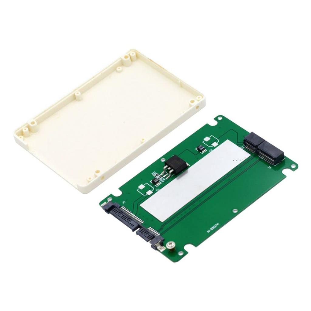 Chenyang Pin MAC SSD To SATA Hard Disk Drive Enclosure Adapter for 2012 Retina Pro iMac SSD 17+7 2.5-inch
