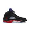 Air 5 Retro 'Top 3' (Unisex) Black / Fire Red / Grape Ice / New Emerald Vintage Basketball Shoes CZ1786 001