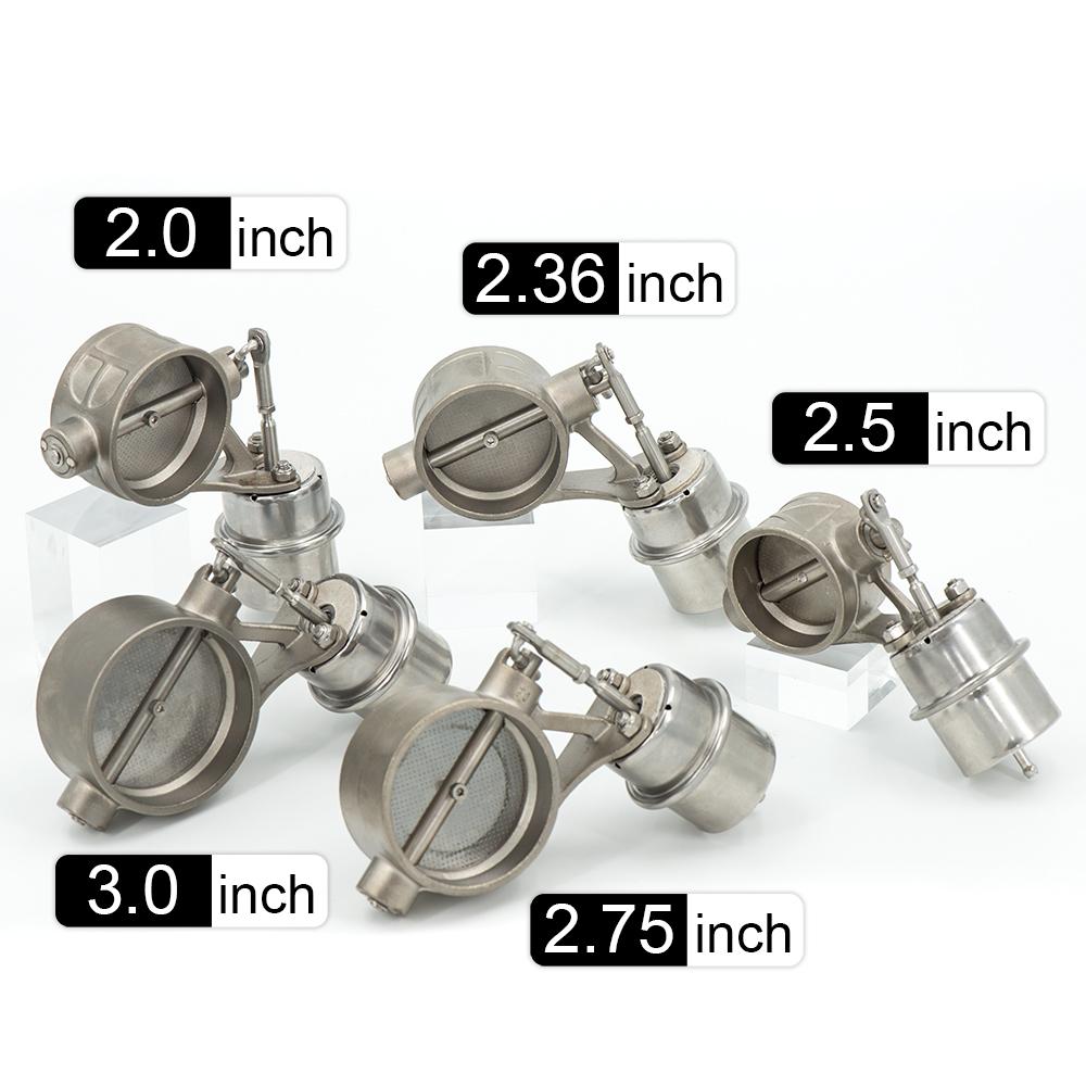Valvola di Scarico Attivata dal Vuoto Universale Aperta/Chiusa Nuova 2 2.36 2.5 2.75 3.0 pollici/51 60 63 70 76mm