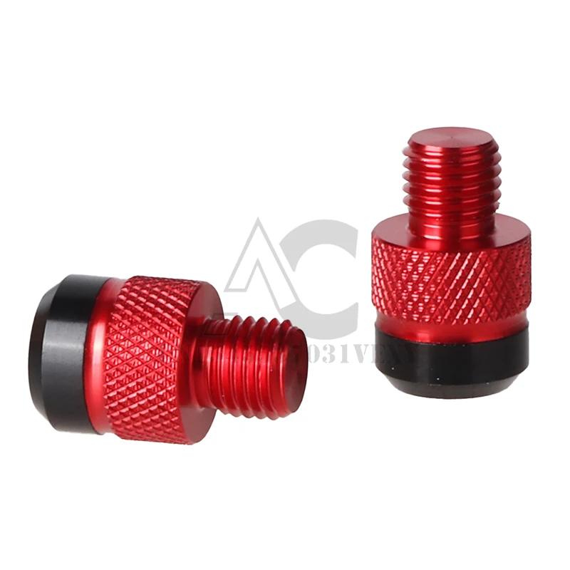 Bouchon de vis pour trou de rétroviseur en aluminium M10 pour moto, adapté aux accessoires de moto Yamaha MT10 MT25 FZ09 FZ07 MT07 MT09