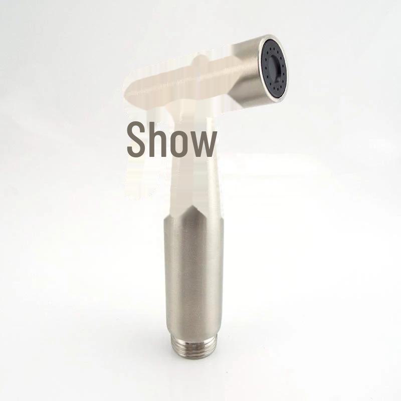 Sada rozprašovače na toaletní bidet z nerezové oceli s posilovací tryskou pro čištění a splachování koupelny.