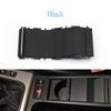 Interior Console Water Cup Holder Cover Roller Blind Sliding Curtain Cover For BMW 3 Series E46 1998-2005 316 318 320 325 328