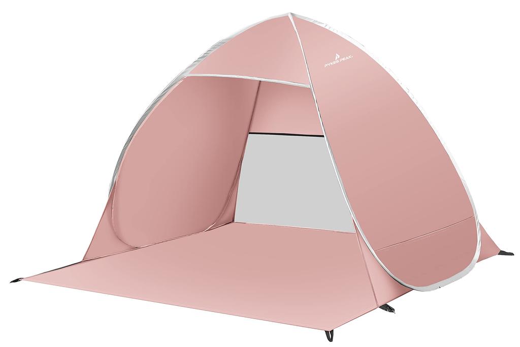 PYKES PEAK Kids Sunshade out in an Simple tent POP UP TENT Available in 5 colors Pegs and carry bag included Pop-up Tent, Tent, [Spreads