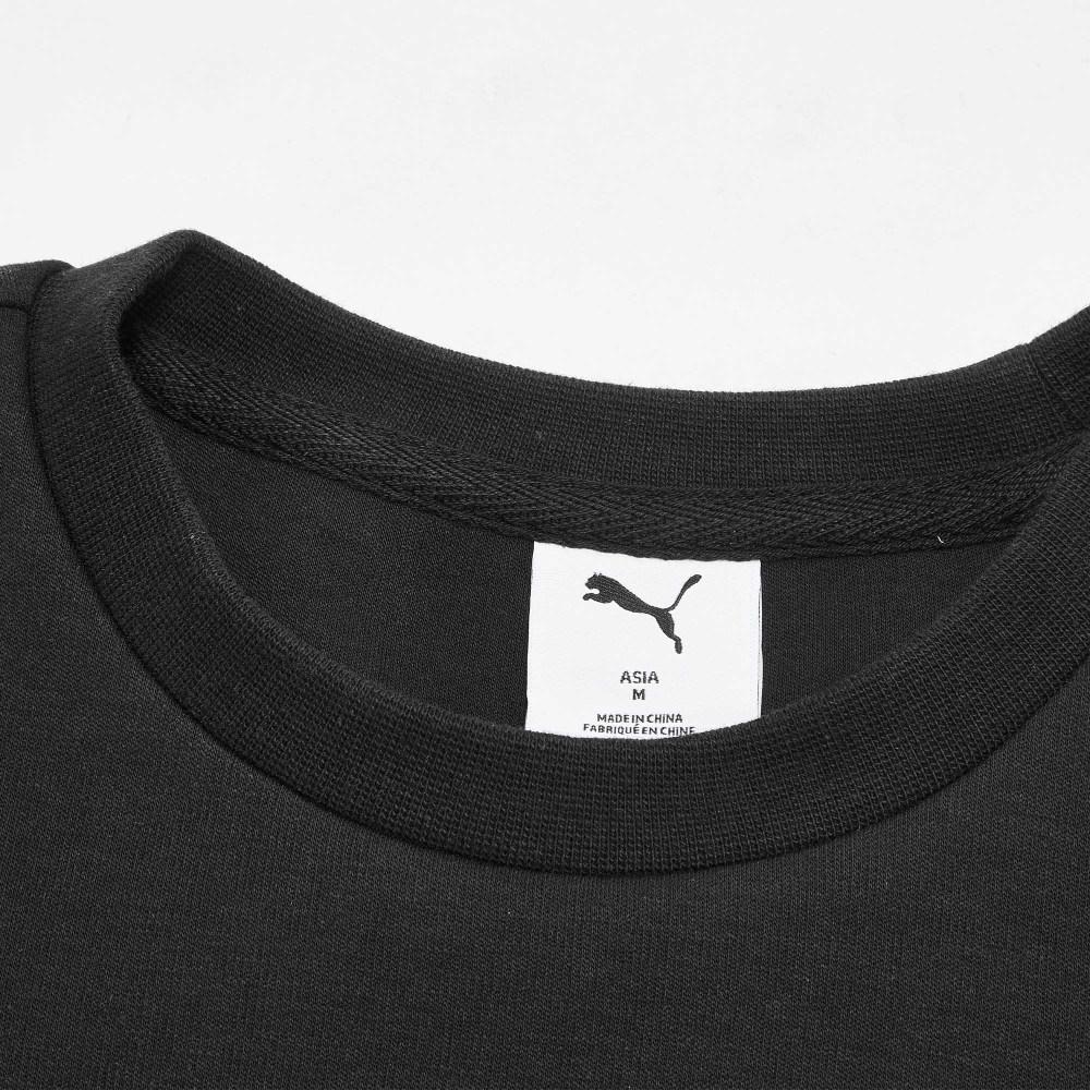 Puma Ess Logo Printed Pullover Crewneck Sweatshirt Women sweatshirt 692902-01