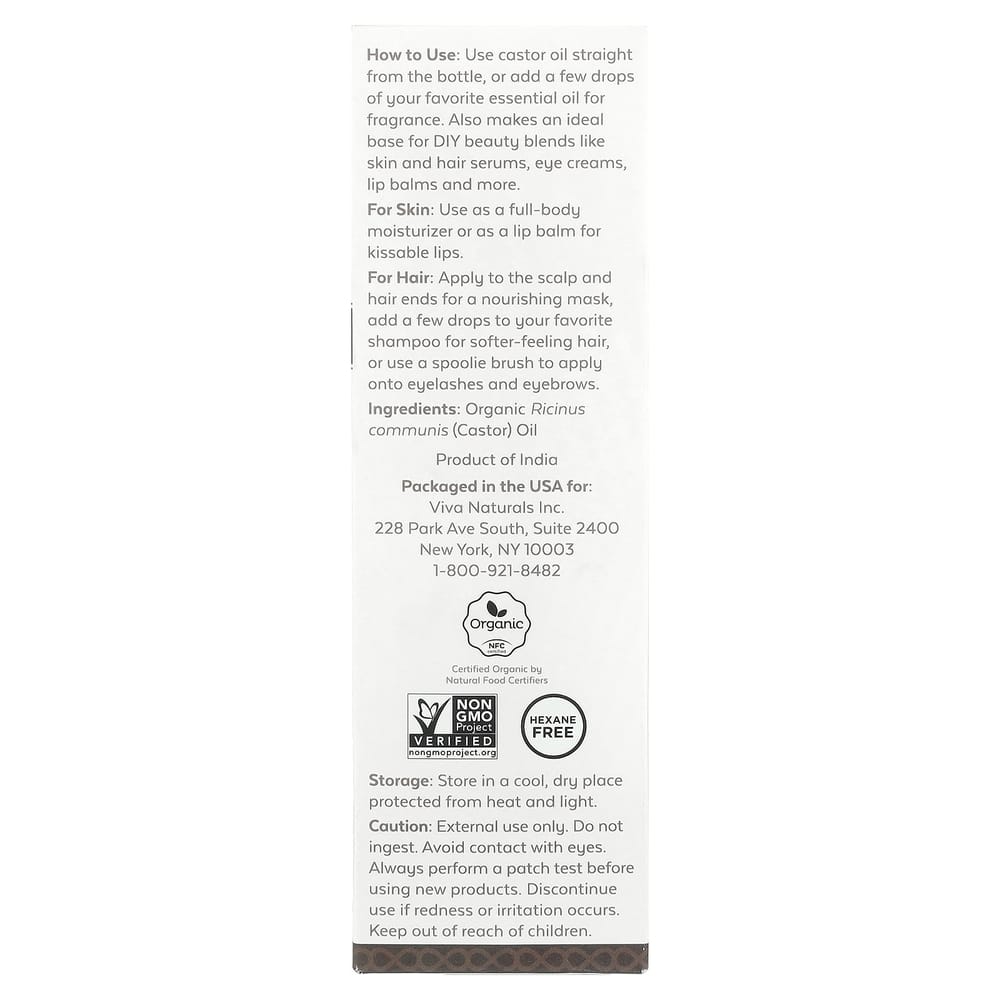 iHerb Castor Oil 473ml (16 fl oz)