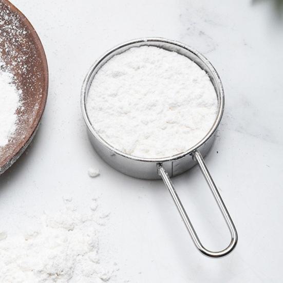 Stainless Steel Flour Sieve Filter Handheld Mini 40 Mesh Sugar Powder Strainer Sifter Baking Cooking Kitchen Accessories