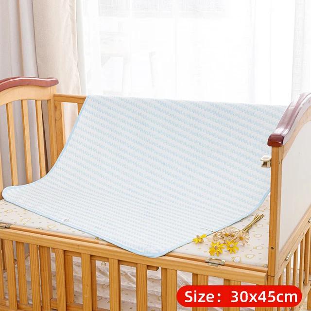 

Waterproof Diaper Changing Pad Changing Mat Covers Washable Nappy Newborn Reusable Infant Cotton Urinal Mat Breathable Baby