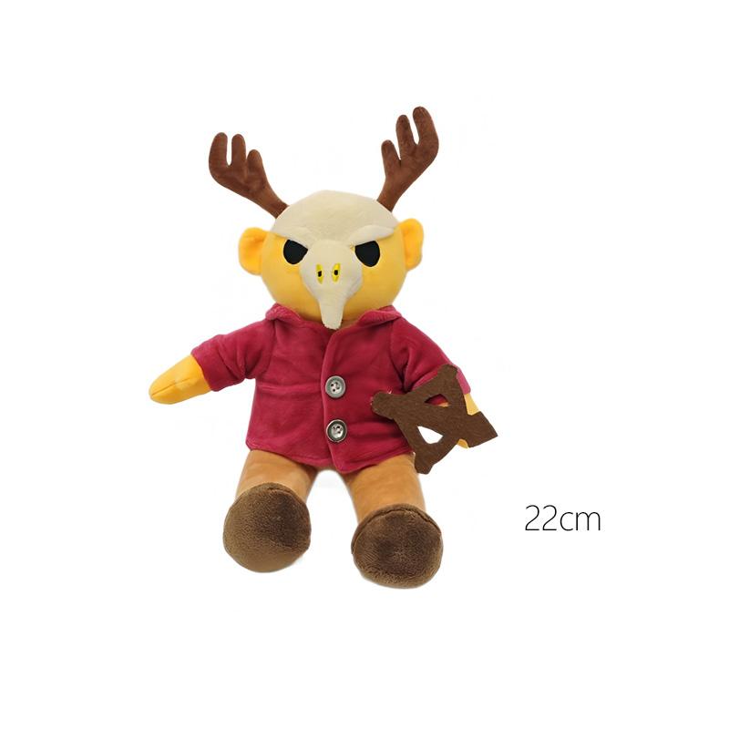 99 Nights In The Forest Plush Toy Deer Doll Soft Stuffed Animal Toy Cute Anime Game Peripherals Christmas Birthday Gift for Kids