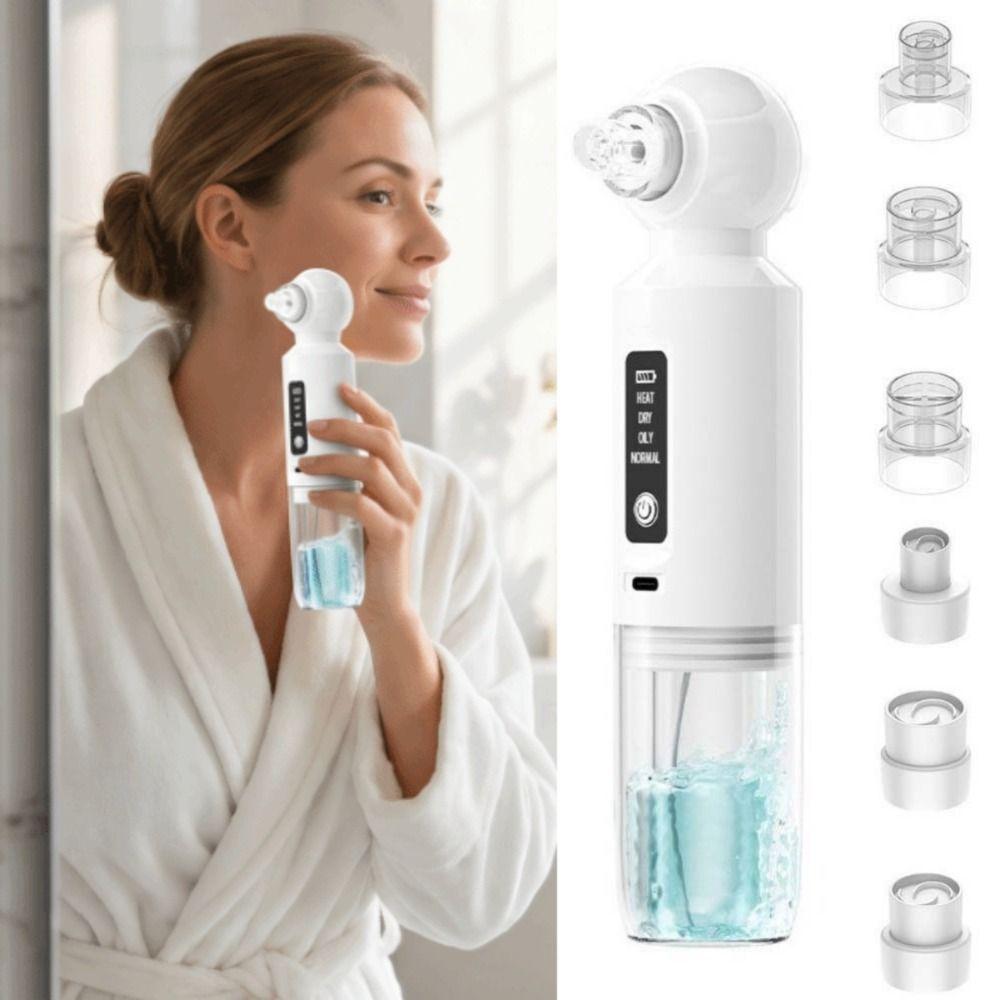 USB Charging Electric Blackhead Pore Cleaner Mini Bubble Beauty Device Women and Men