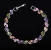 Bracelet Charm Élégant pour Femme Incrusté de Cristal Mode Bijoux de Fiançailles Mariage