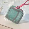 Storage Bag Dopamine Fashionable Trendy Travel Business Trip High-capacity Mesh Portable Makeup Bag Lipstick Earphone Coin Purse