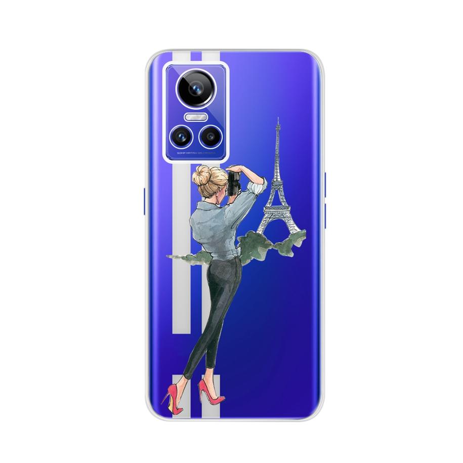 For Realme GT Neo3 Case Cover For Realme GT Neo 3 150W Bumper Soft Lovely Cat Wolf Silicone Phone Funda For Realme GT Neo3 Coque