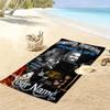 Name Custom Drake Print Beach Towel, Large Soft Quick Dry Towel for Beach Camping Swimming