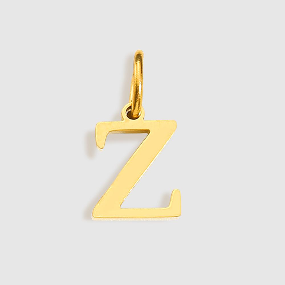 

eManco Initial Alphabet Pendant Stainless Steel Charms for Making Necklace Minimalism Accessories Women s Jewelry GOLD