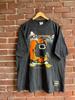 Vintage 1996 Space Jam Monstars Kreskówka Lata 90 Koszulka Film L czarna Koszulka Unisex