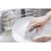 Seiei Sponge Monotone 10-piece Set 20337 Kitchen Oil Stains Long-lasting Three-layer Slim No Abrasives Soft Type 36.312cm