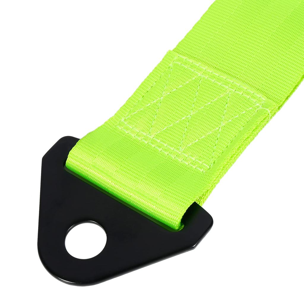 X AUTOHAUX Tow Strap Tow Hook Tow Hook Tow Rope Belt Hook Bumper Trailer