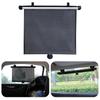 1pc Car Sun Visor Roll Up Retractable Curtain Universal Perforated Sunshade Blind For Side Windows UV Protection Car Accessories