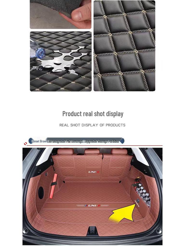 Changan UNIZ 25 Trunk Mat - Car Interior Modification Accessory