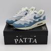 DH1348-004 Air Max 1 Patta Waves Noise Aqua Μεταλλικό Ασημί Καθαρό Πλατινένιο
