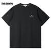 Mark Fairwhale Men's Back Embroidered Round Neck Short Sleeve T-shirt