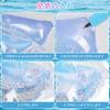 Ninonly Inflatable Water HammockFloat for Adults - 180kg Weight Capacity, Water Play, Heat Relief, Unisex, 130 x 120cm (Starry Sky Pattern)