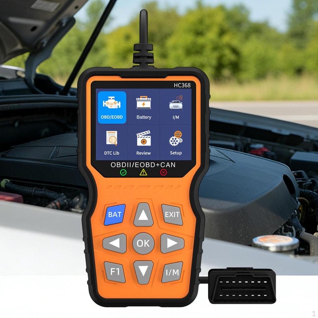Auto Tool Engine Fault Automotive Parts Handheld Multilingual Support Measurement Portable