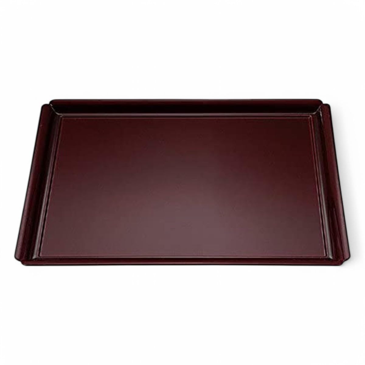 

Made in and Mokko Rectangular Bishamon Lacquer with Black Lacquer x x J-kitchens Placemat/Tray, Japan, High-Quality Easy-to-Use, 1-Shaku (1-Shaku)