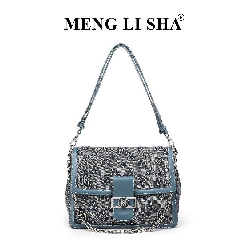

New retro high-end single shoulder underarm tote bag commuting large capacity fashion portable messenger bag