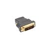 Adaptateur Vidéo - DVI HDMI - HDMI Femelle - DVI Mâle - Noir - 50x40x15 Mm