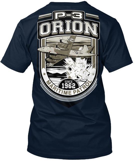 P 3 Orion Maritime Patrol Since 1962 Tee T-Shirt Made in the USA Size S to 5XL