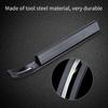 Practical Curved Blade Leather Skiving Tool Sharp Edge Durable Leather Thinning Tool Manual Use Handmade Skiving Tool Diy Making