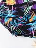 2026 Plus Size High-Waisted Long Sleeve Tankini Swimsuit for Women