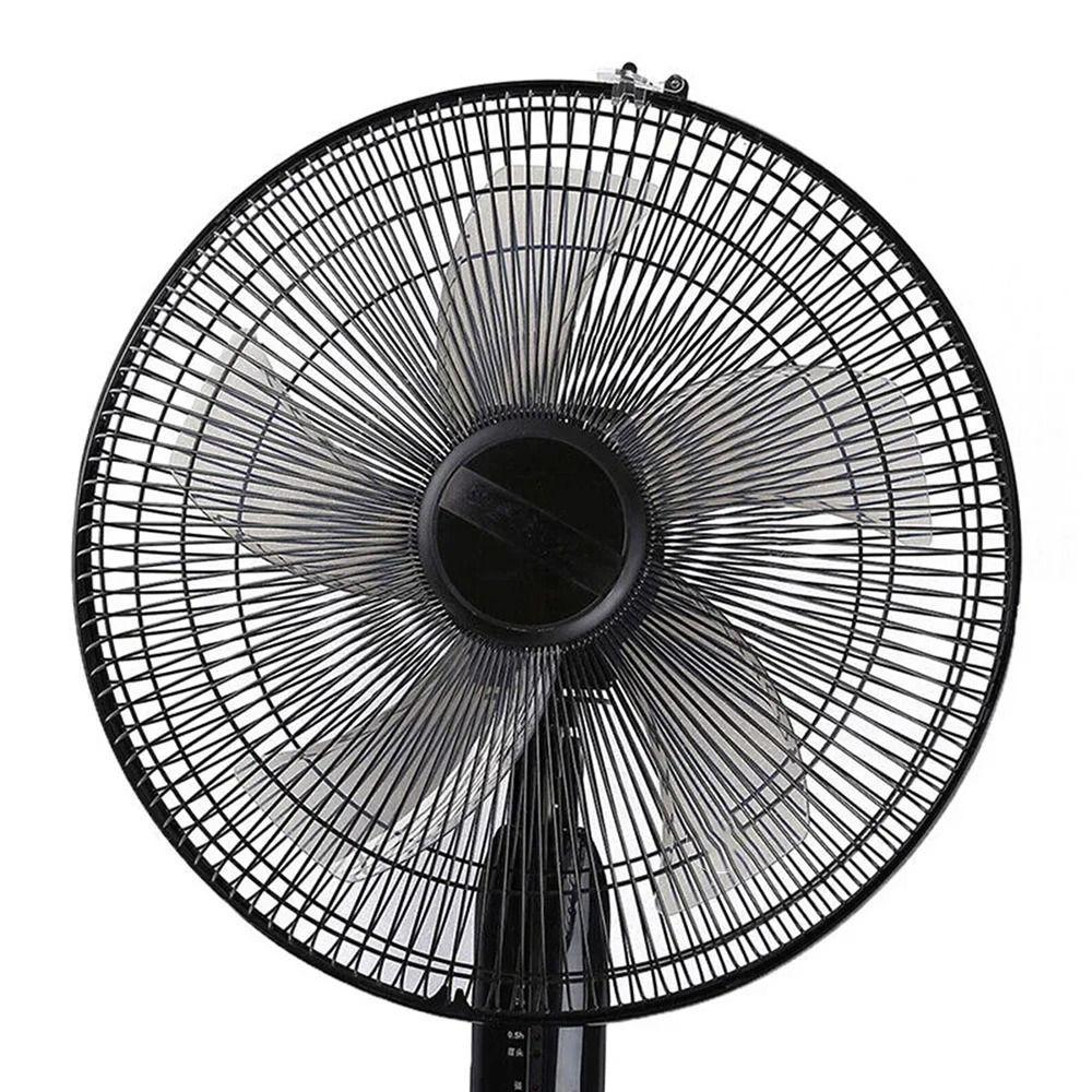 1Pcs 5 Blades Plastic Fan Blade With Nut Cover Table Fanner Accessories  For Standing Pedestal